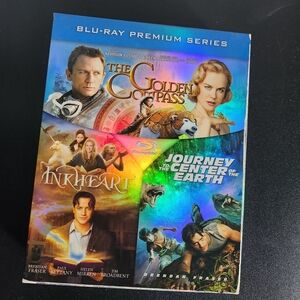 3 Blue Ray Box Set - Inkheart, Golden Compass, Journey to Center Of The Earth